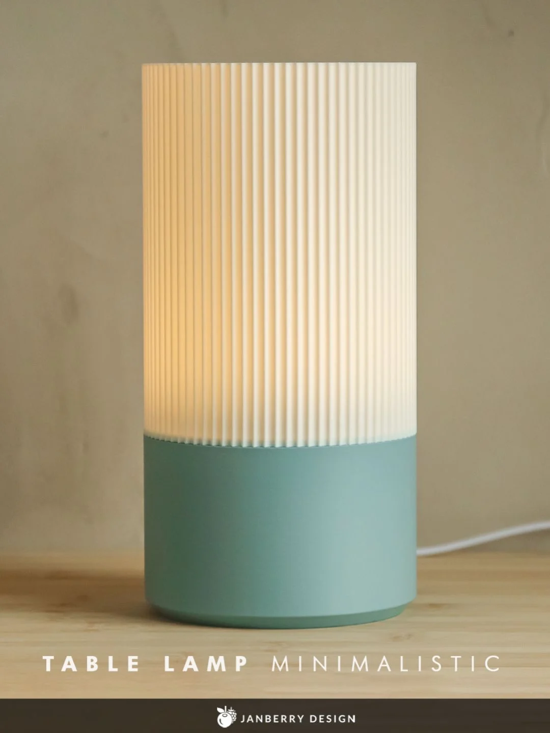 Lampe de Table Minimaliste — Parfaite pour bureau ou table de nuit