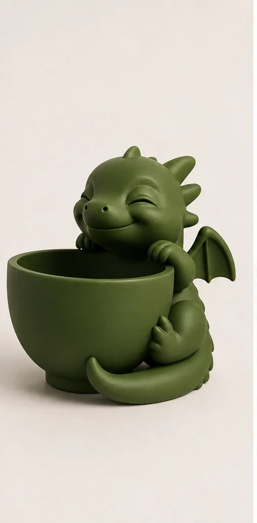 Bonbonnière DRAGON — Bonbonnière Dragon imprimée, vue 2