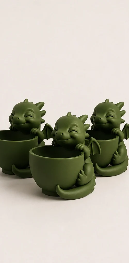 Bonbonnière DRAGON — Bonbonnière Dragon imprimée, vue 3