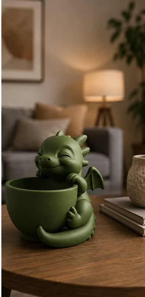 Bonbonnière DRAGON — Bonbonnière Dragon imprimée
